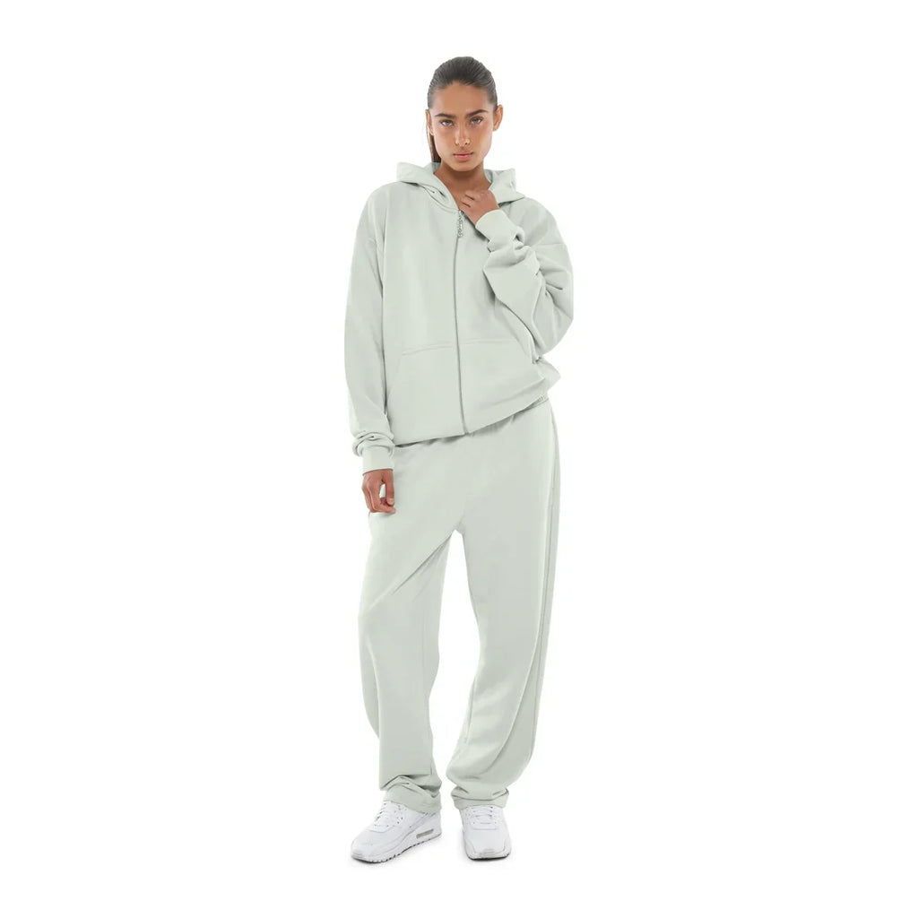ZIP-UP FROSTED MINT
