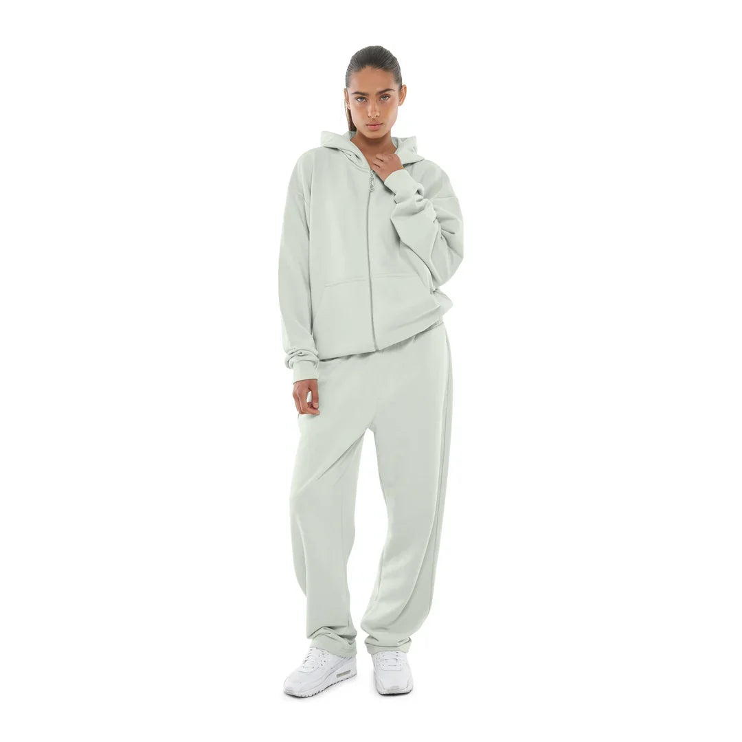 ZIP-UP FROSTED MINT