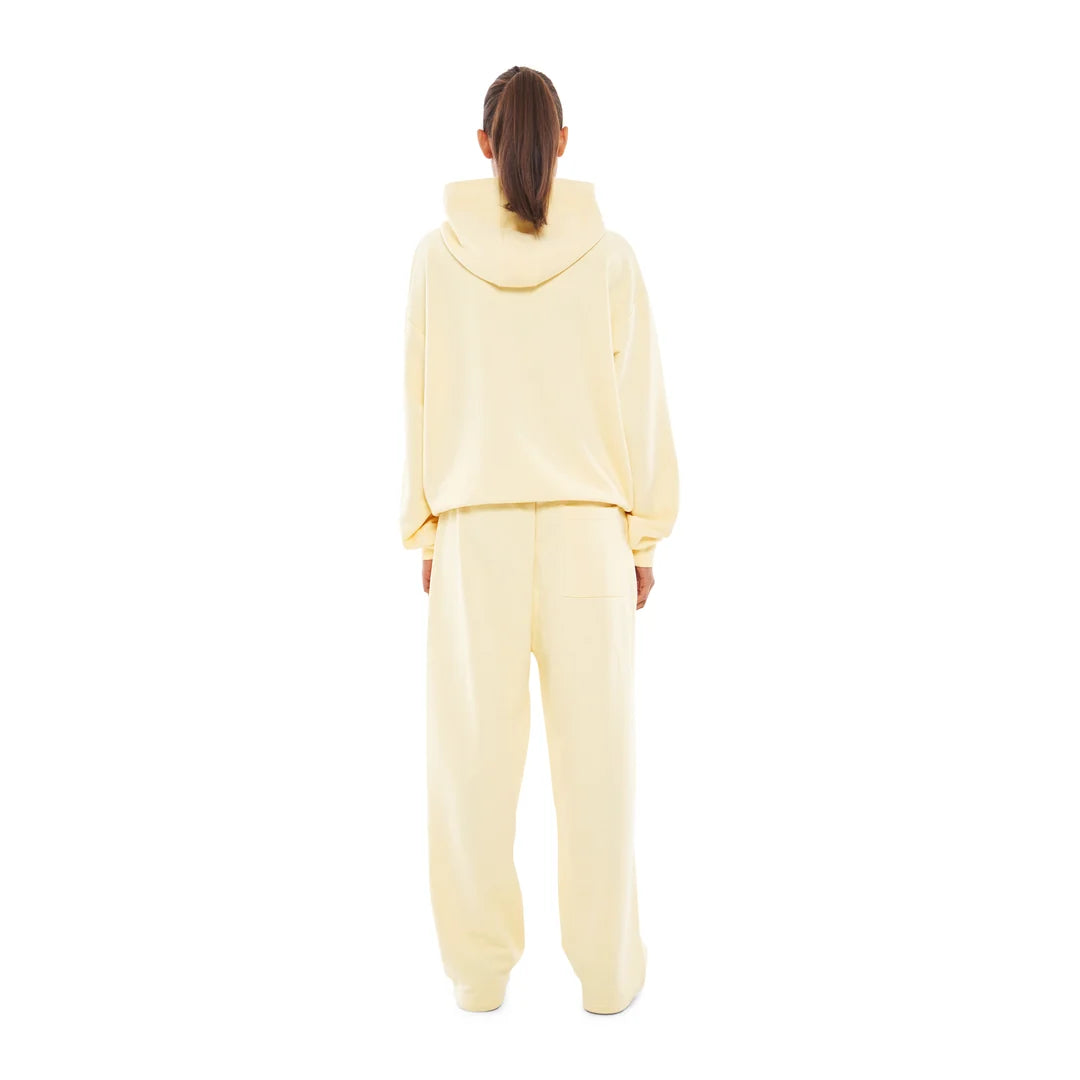 OPEN LEG JOGGER LEMON SORBET