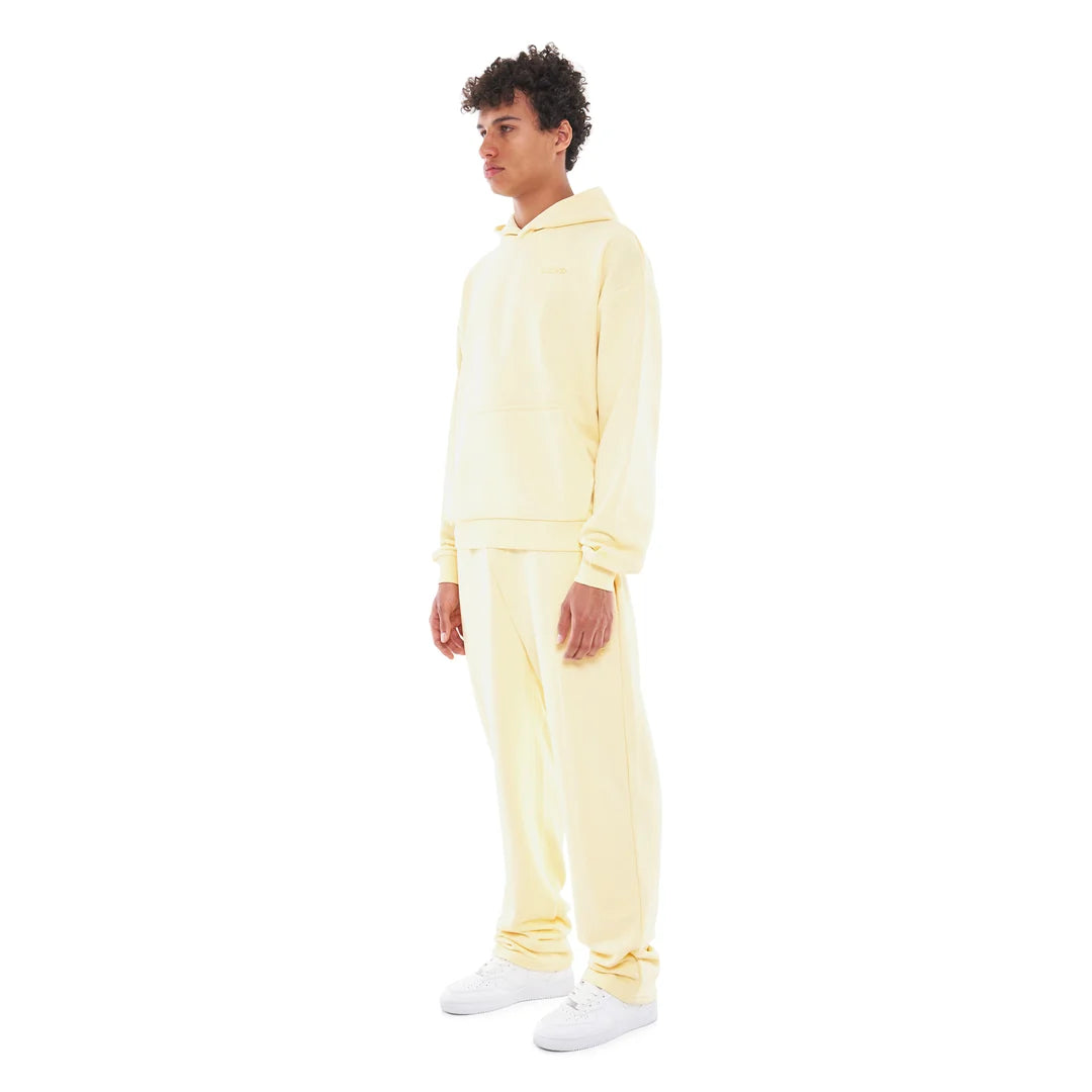 OPEN LEG JOGGER LEMON SORBET