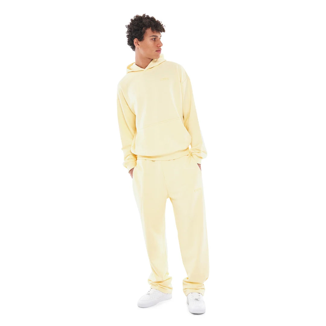 OPEN LEG JOGGER LEMON SORBET