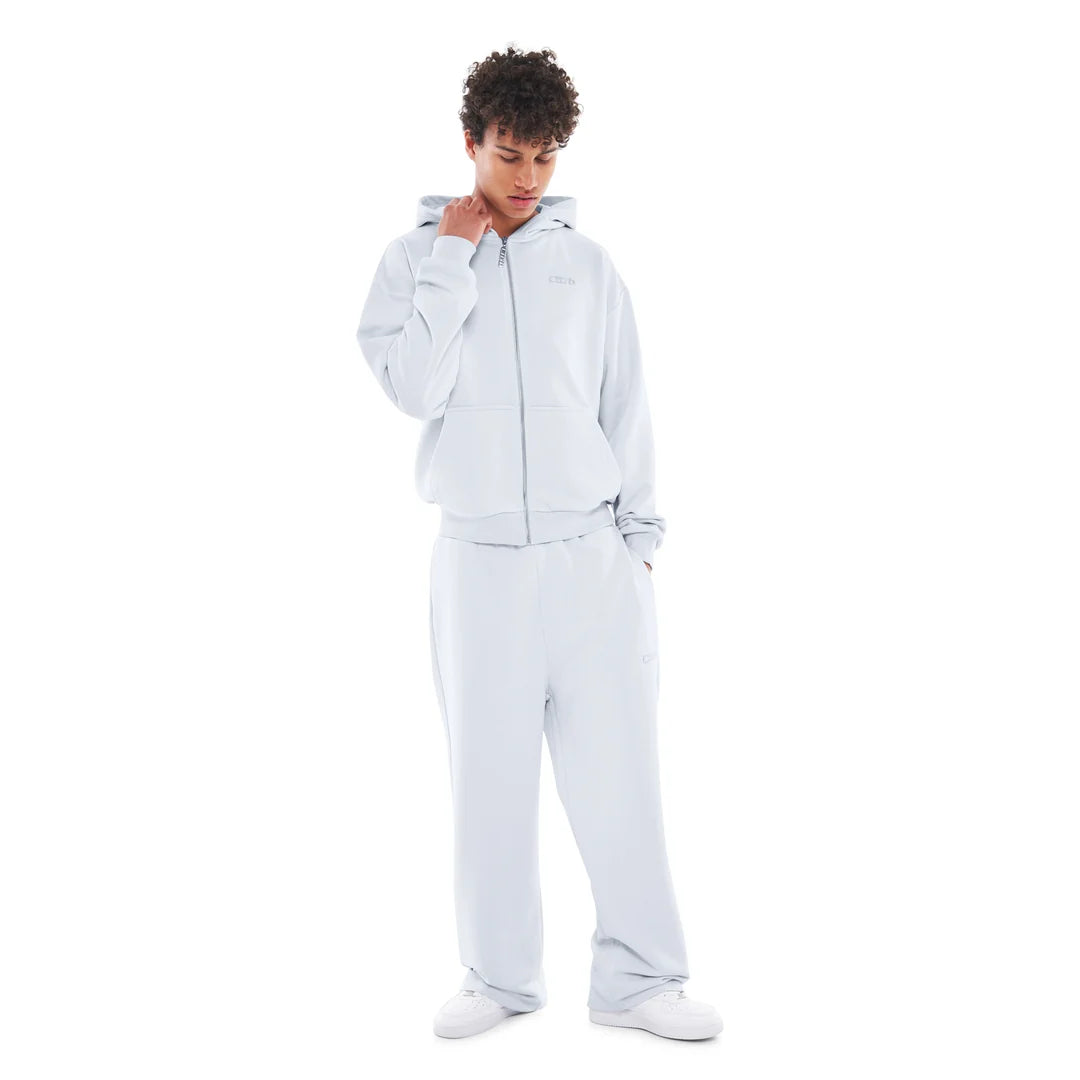 ZIP-UP CHALK BLUE