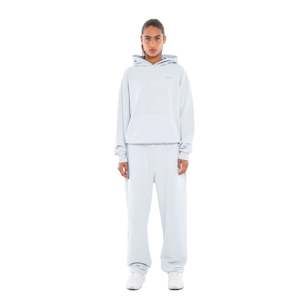 OPEN LEG JOGGER CHALK BLUE