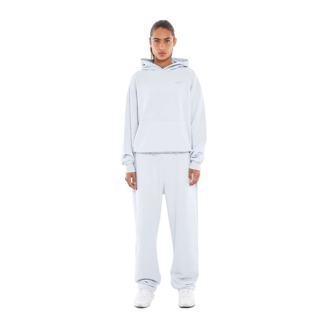 OPEN LEG JOGGER CHALK BLUE