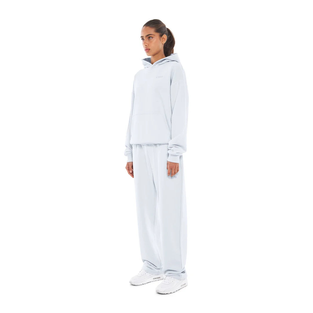 OPEN LEG JOGGER CHALK BLUE