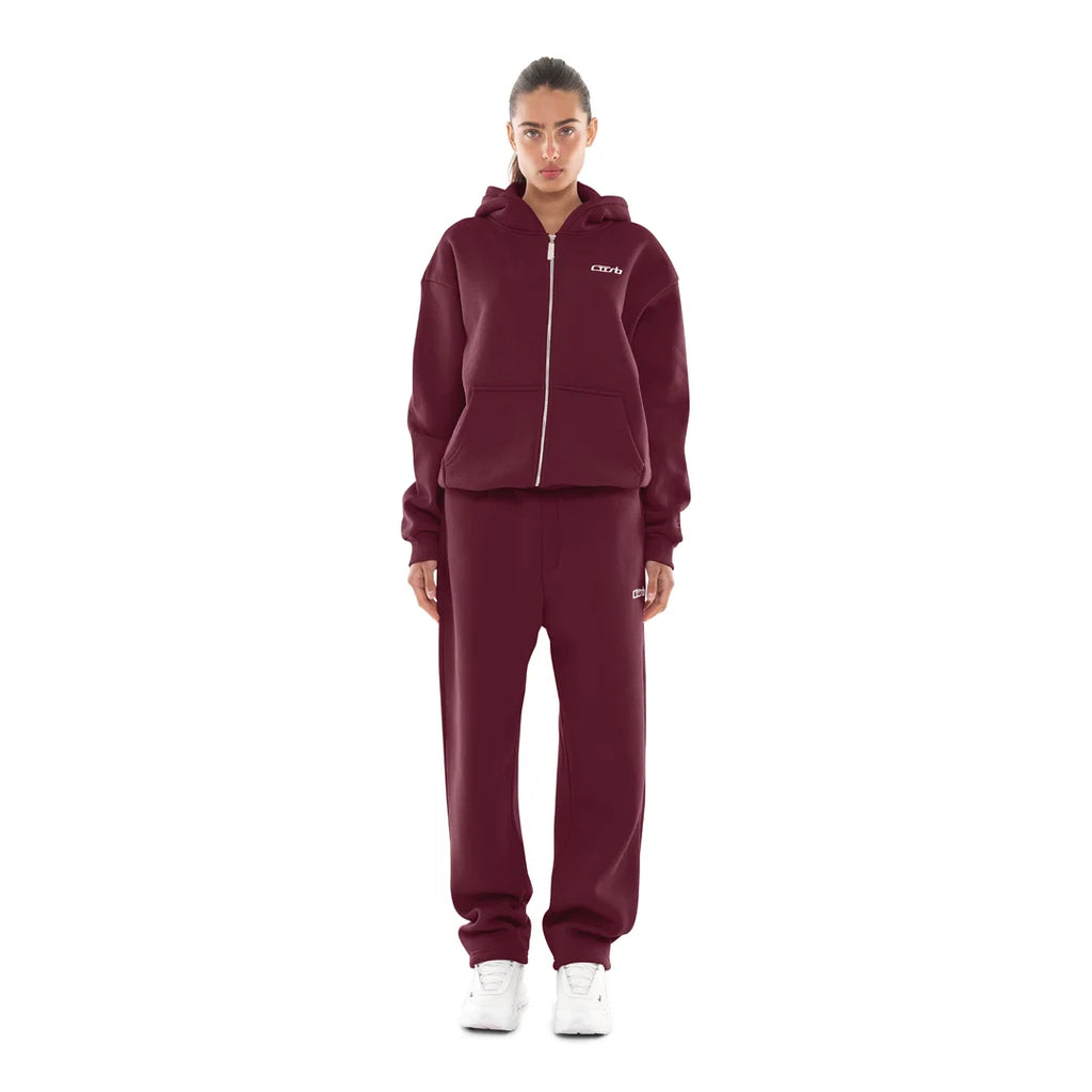 ZIP-UP BLACK CHERRY