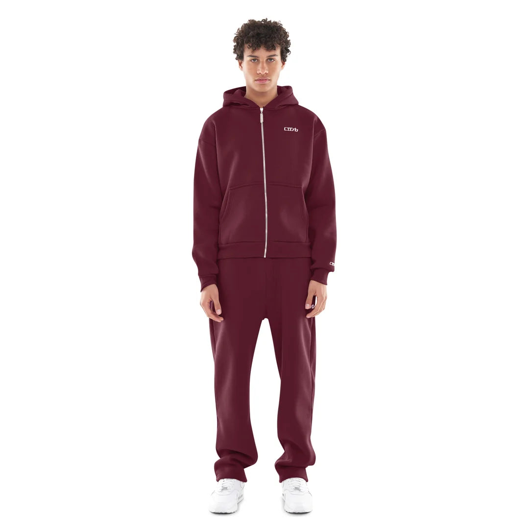 ZIP-UP BLACK CHERRY