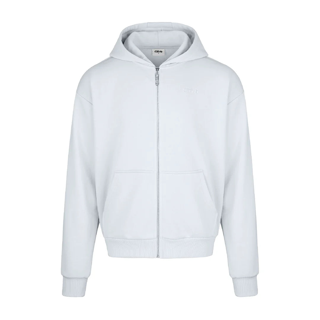 ZIP-UP CHALK BLUE