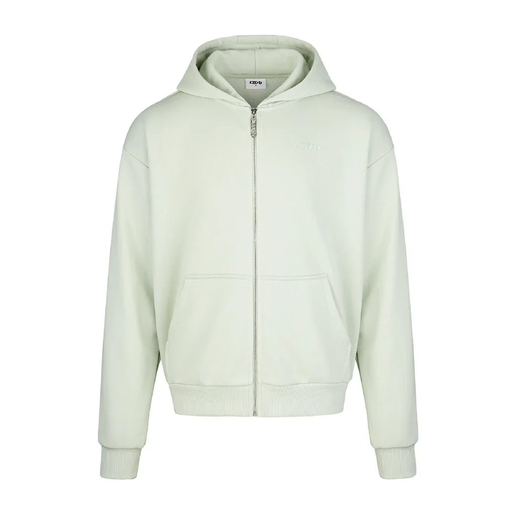 ZIP-UP FROSTED MINT