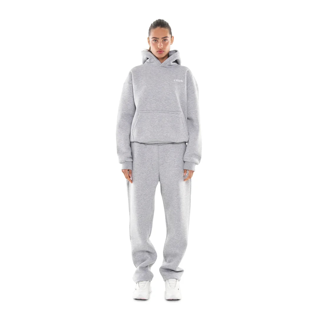 HOODIE GREY MELANGE