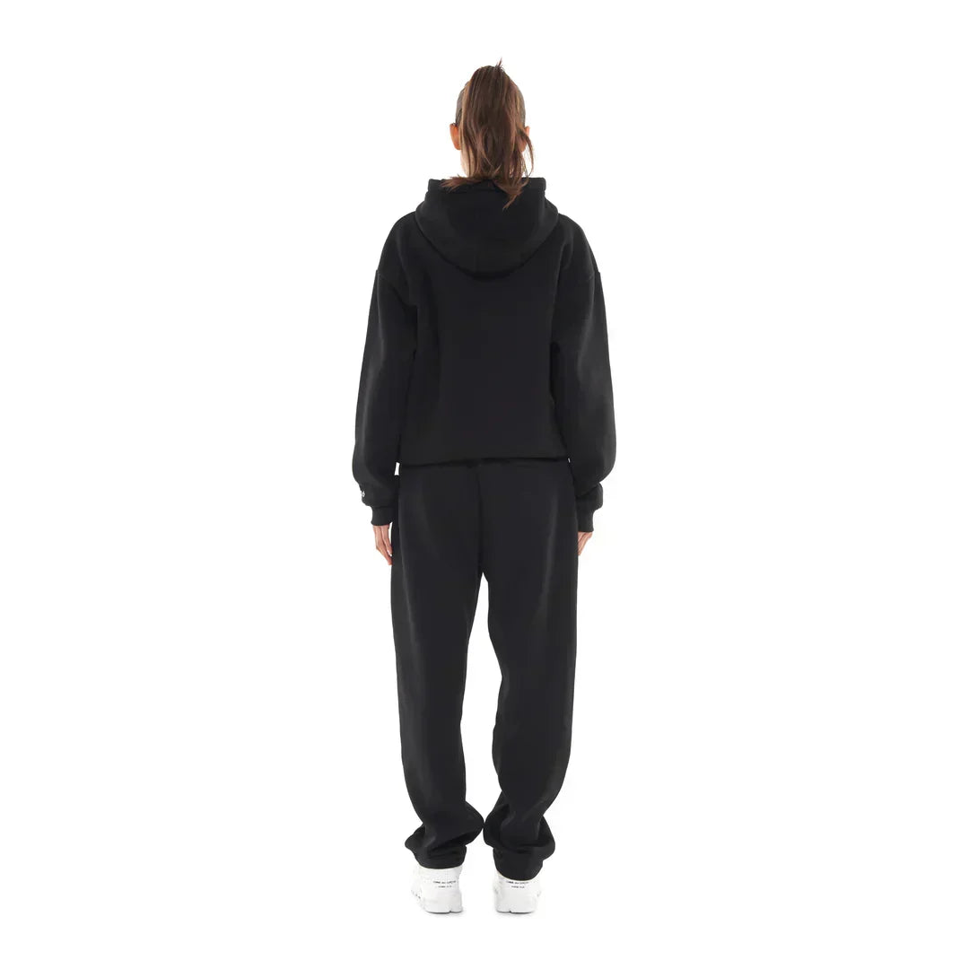 OPEN LEG JOGGER BLACK