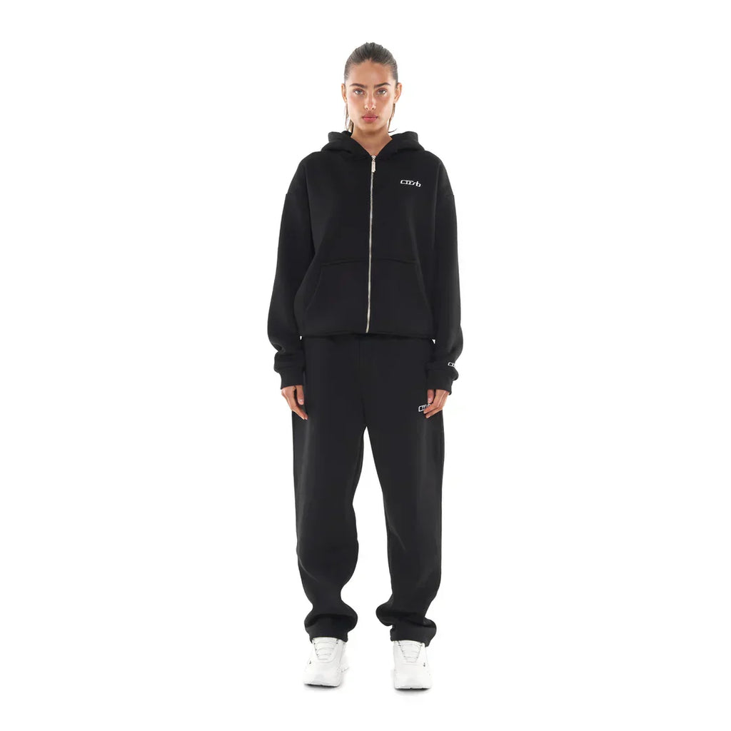 ZIP-UP BLACK