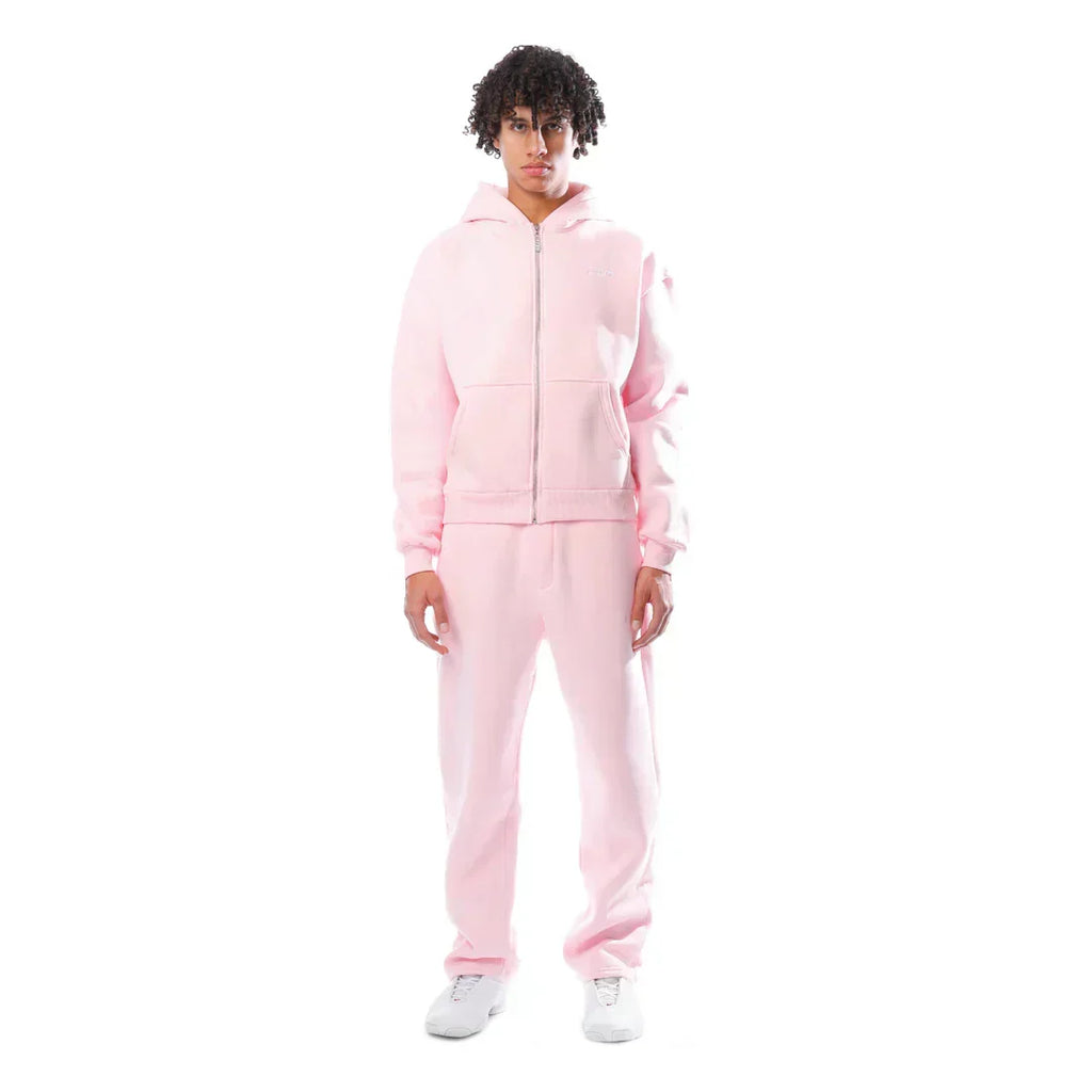 OPEN LEG JOGGER PINK